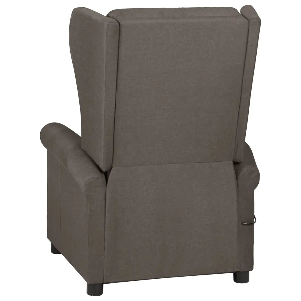 Poltrona Massaggiante Marrone in Tessuto 348520