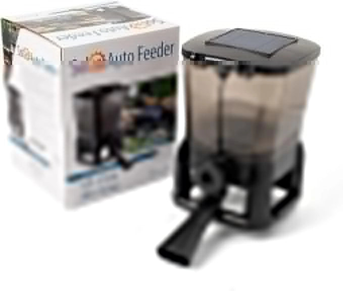 Jebao Pond Feeder AFD Solar - mangiatoia automatica 6L ad energia solare per laghetti Modello: 10