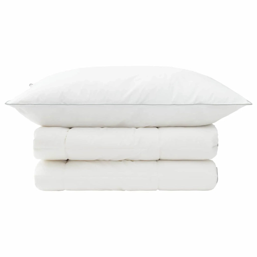 Set di piumone e cuscini 2 pcs 152x203 cm Inverno 450 GSM Lana 3441111