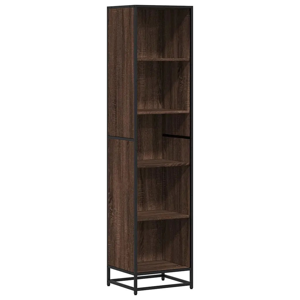 Libreria Rovere Marrone 40x35x170,5 cm in Legno Multistrato 849143