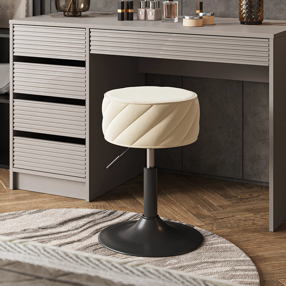 Vicco Sgabello Beige 35 x 50.5 cm