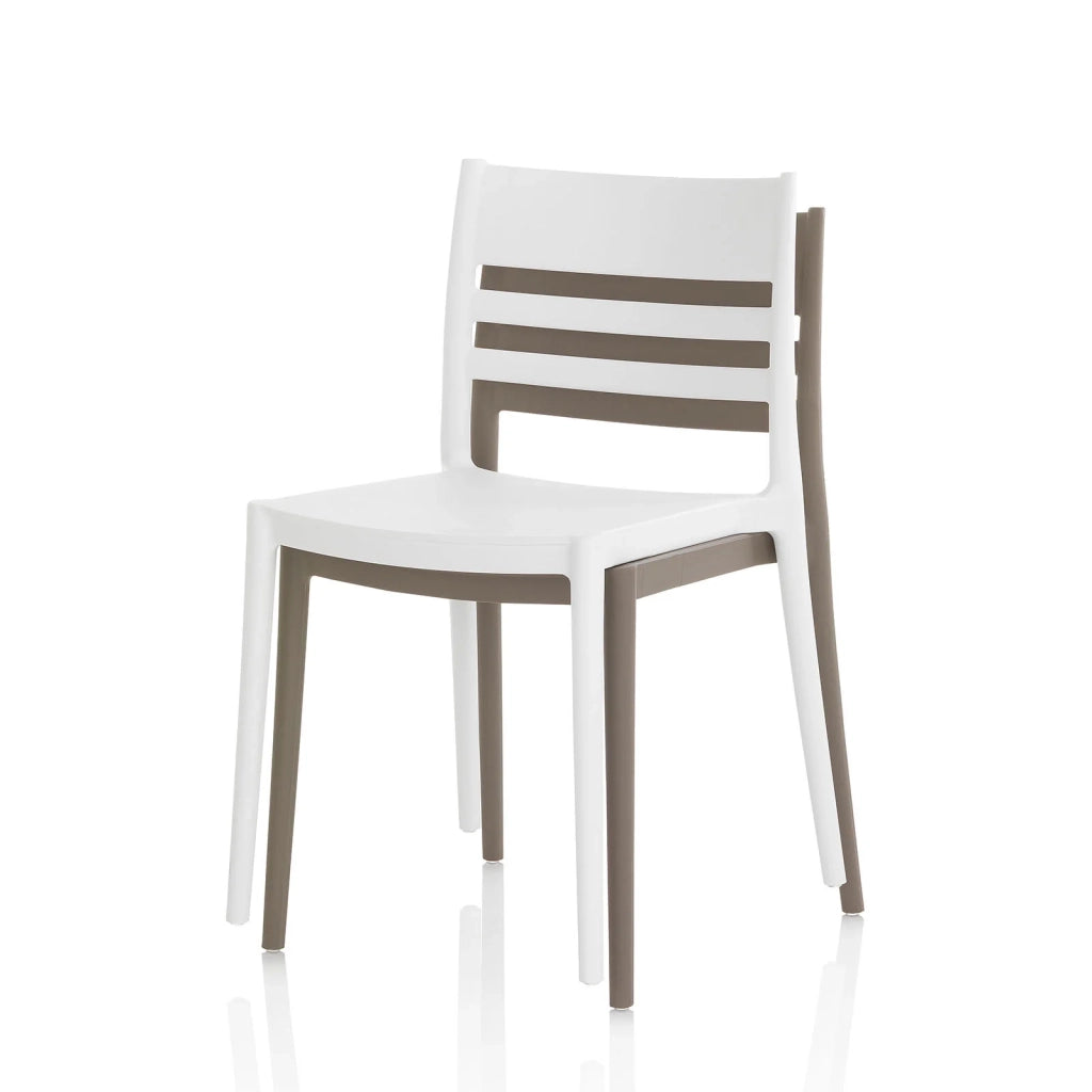 Set 4 Sedie da interno/esterno SHYLA grigio