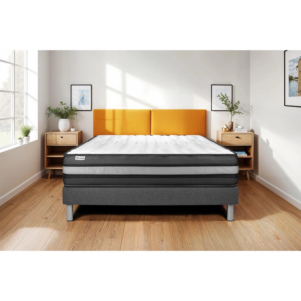 Set materasso e base 180x220 cm - Vital Power Zen