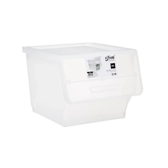 CONTENITORE MULTIUSO 34L 38X46XH31CM TRASPARENTE C