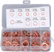 Kit di allacciamento a motore in rame rosso da 200 pezzi