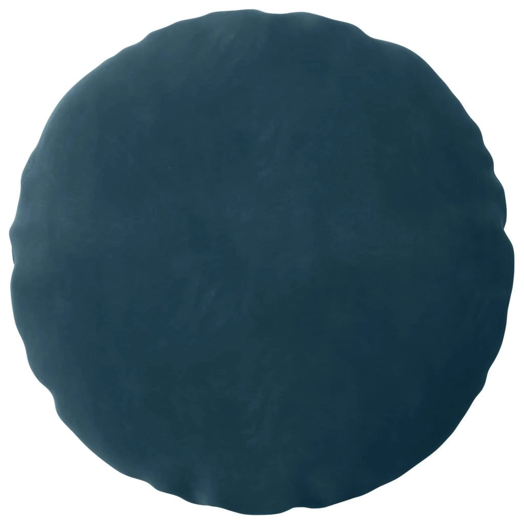 Federa 6 pcs HEERLEN Blu Ø 50 cm Velluto 922534