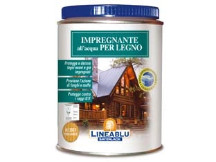 IMPREGNANTE ALL'ACQUA PER LEGNO  HI 2011 castagno/noce chiaro ml.750    SAYERLACK