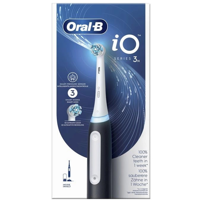 Oral-B iO 8006540730744 spazzolino elettrico Adulto Spazzolino a vibrazione Nero