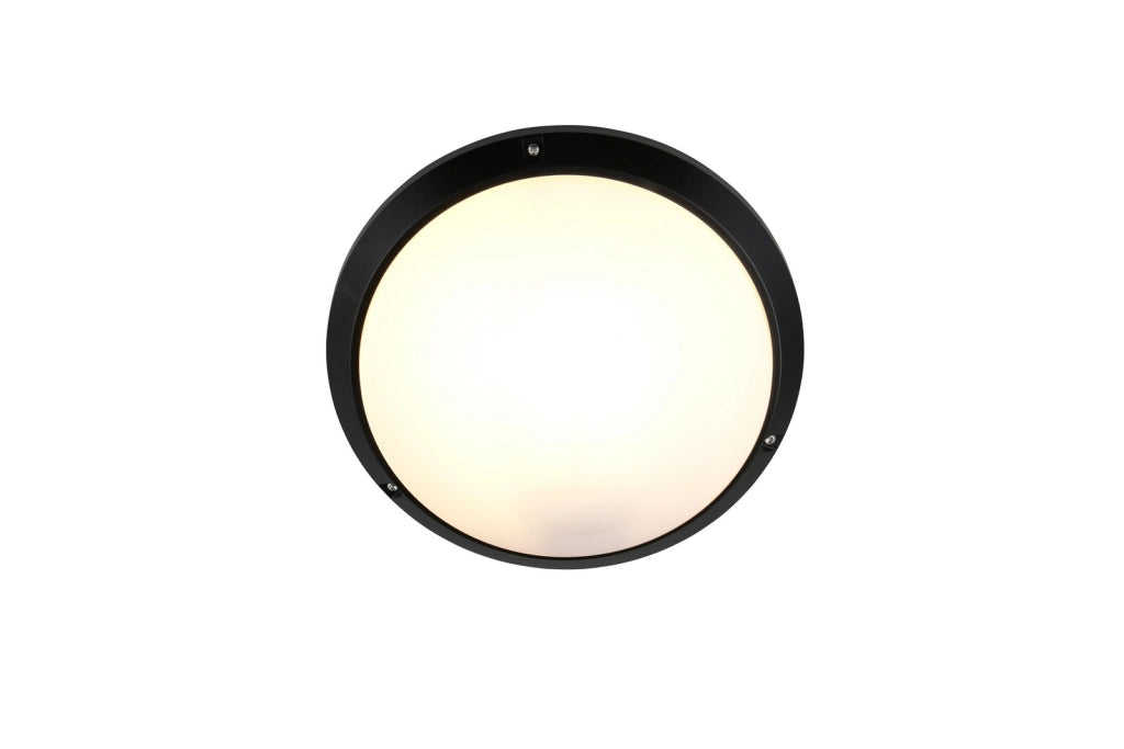 Lampada da esterno parete soffitto nera E27 IP65 AMBATO RL