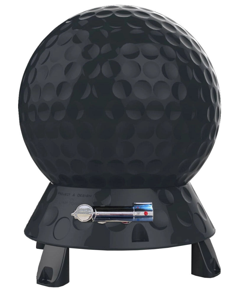 Collettore Solare da Esterno Giardino 40L Elettrico con Regolatore Termostatico per Docce Lavandini Hot Ball Grigio