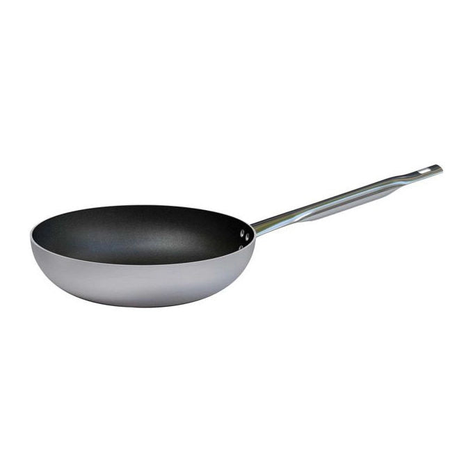 Ballarini 8003150517116 6700 Kera Black Padella Svasata Alta 28 cm 7 cm 4 mm Induzione Acciaio Inox colore Nero