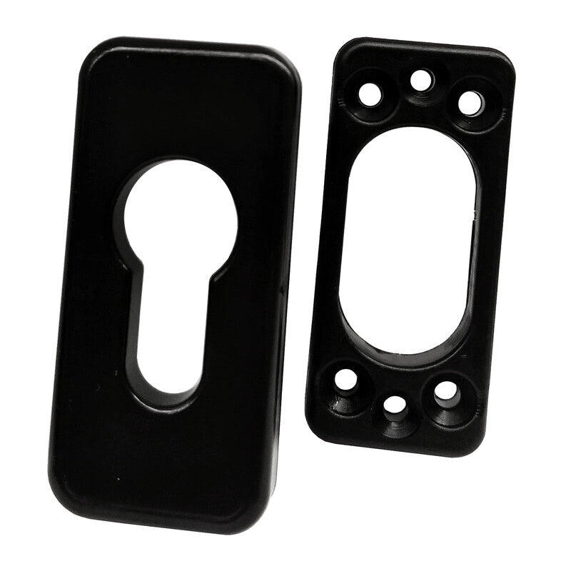 BOCCHETTA PER PERSIANE 32X8X68 MM OVALE NYLON- 10,0 pz