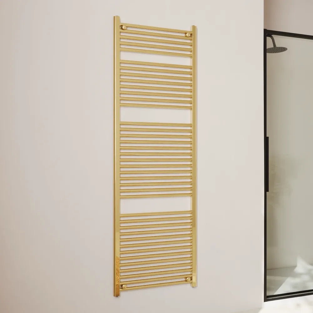 Termoarredo idraulico 1800x600 oro spazzolato interasse 550 | Polaris