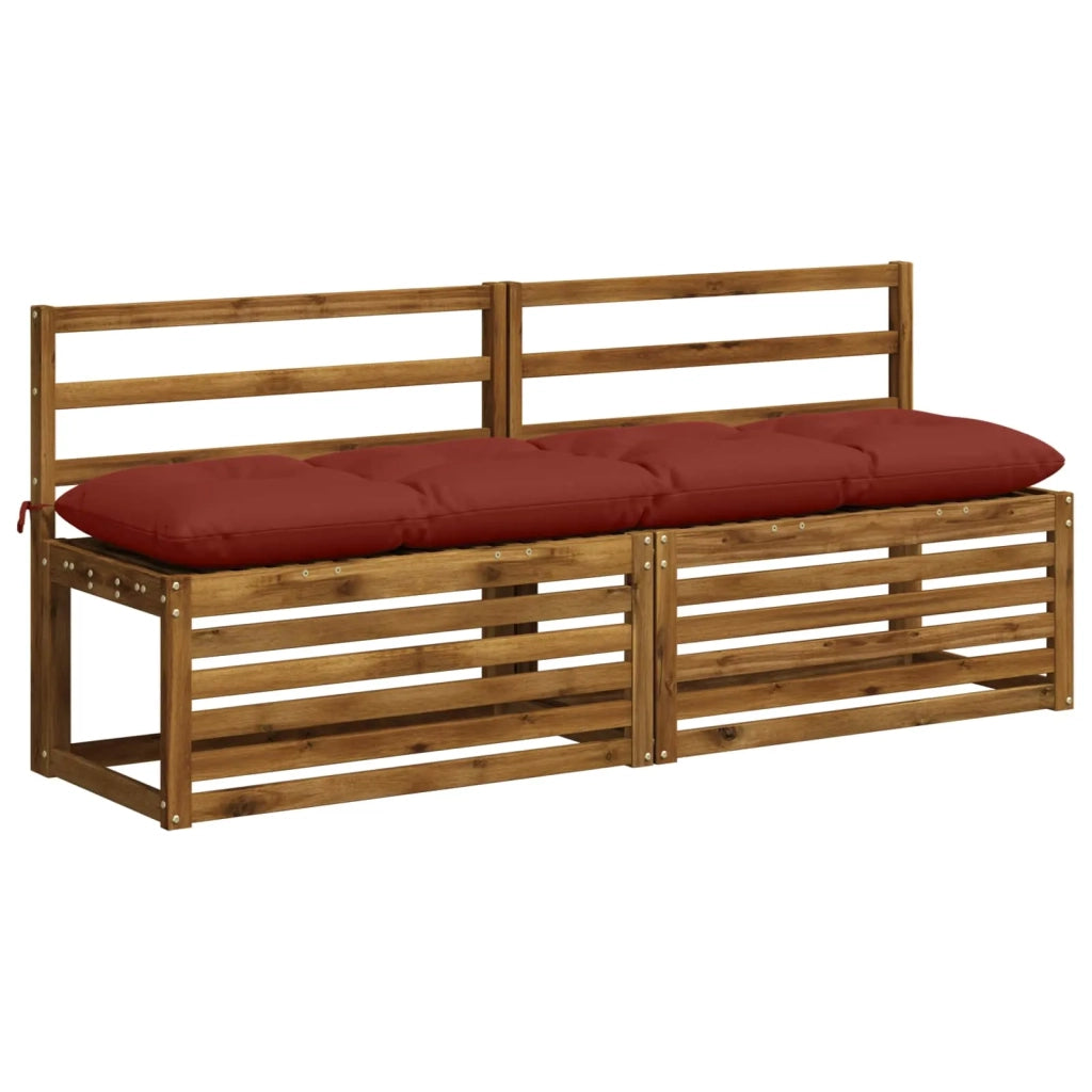 Cuscino per panchina VIANEN 100% Poliestere Rosso 952886