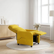 Poltrona Massaggiante Giallo Velluto (V) 42035126