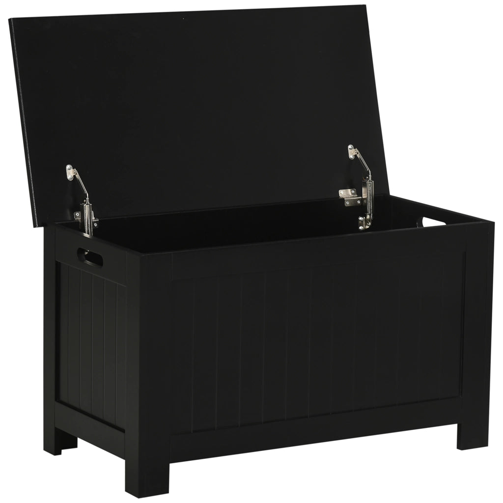 Cassa di Stoccaggio ¨C Minimal ¨C 81x40x46 cm Nero