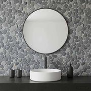 Pavimenti in ciottoli Grigio 30 x 30 cm Ciottolo Fluviale 42033532