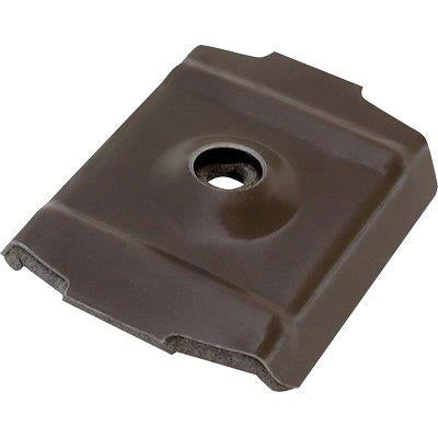 CAPPELLOTTO COPERTURE GRECATE - GRECA MM 15/19 TESTA MORO RAL8017 CF=PZ 100- 1 confezioni