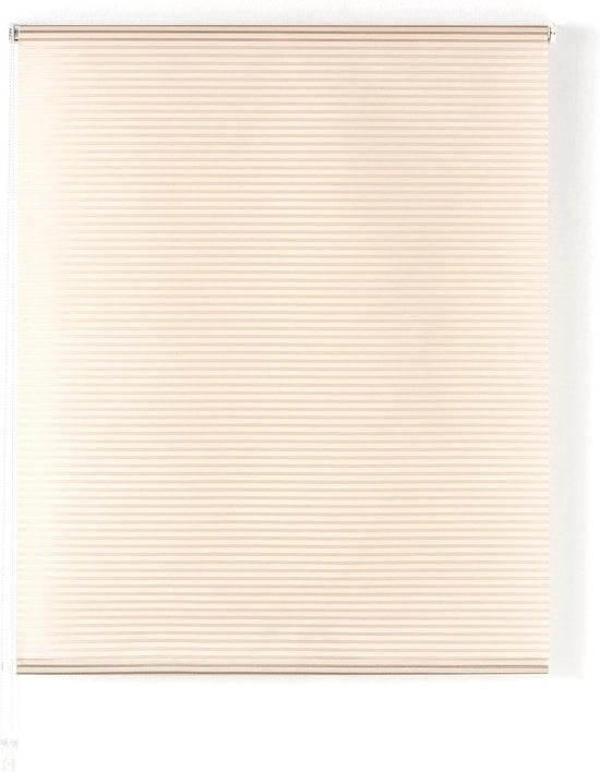 Rullo di tenda con stria luce ivoore - 160 x 180 cm