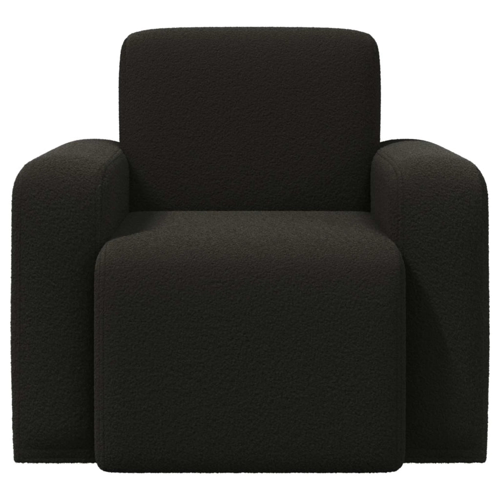 Poltrona Nero Bouclé 42042452