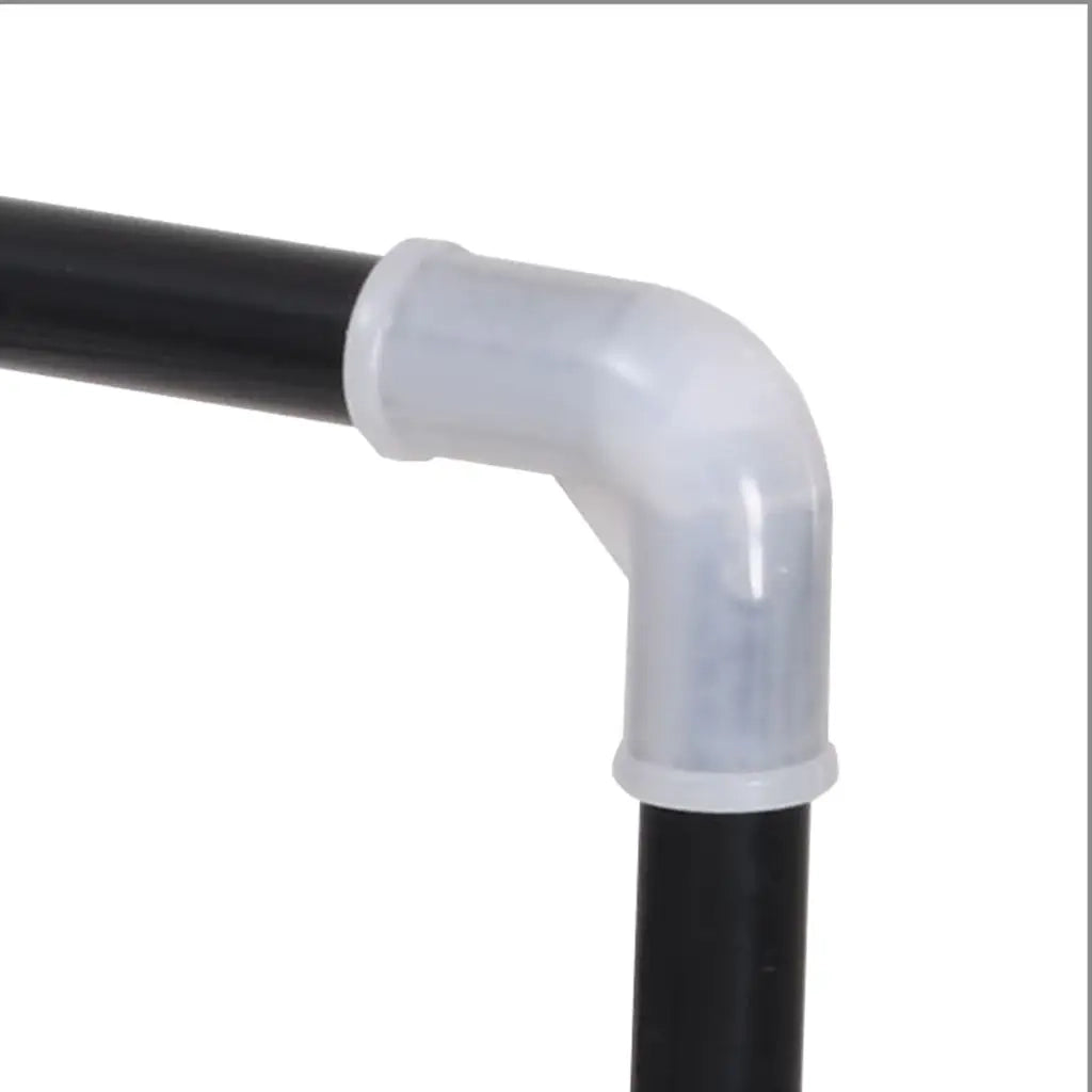 Scarpiera con 4 Ripiani in Metallo e Plastica Nero 245626