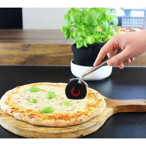 Tagliapizza in stile vinile