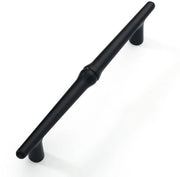 Fissi per mobili - distanza tra fori 128 mm - 10 pezzi - Nero matte