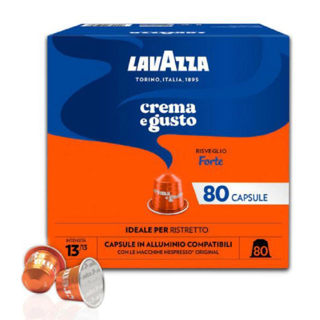 Lavazza Caffe Capsule Nespresso Crema e Gusto Forse 80pz