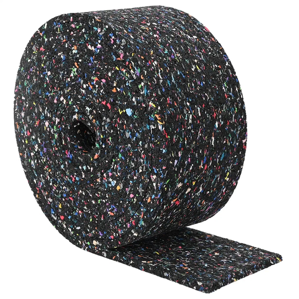 Rotolo di Granulato in Gomma Nero 1000 x 12 x 1 cm Gomma 42027307