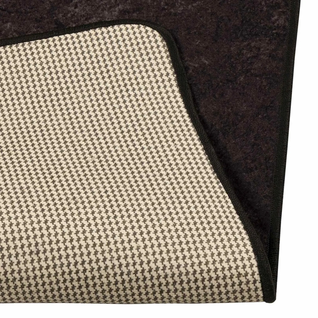 Runner in Moquette | Runner Tappeto MARSA Antracite 50 x 150 cm Poliestere e PVC