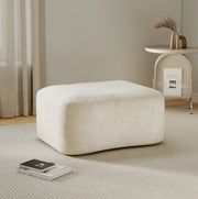 Divano modulare in velluto beige