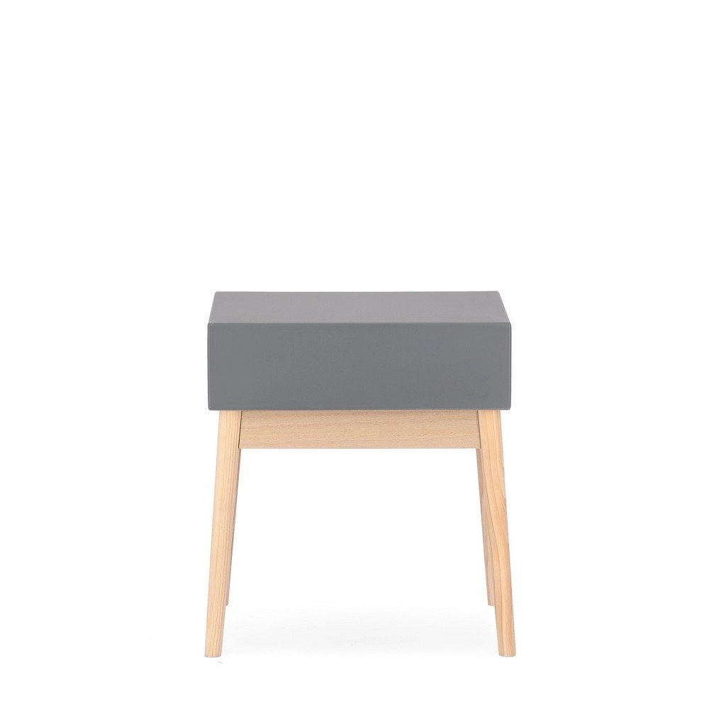 Mobiletto Legno Grigio Moderno da Interno - EXCEPTIONAL