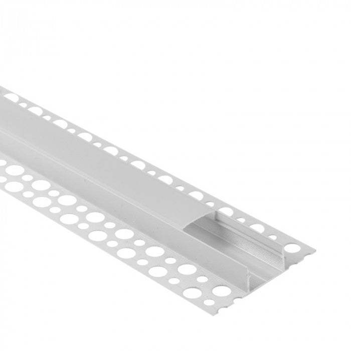 Profilo LED GNS02 superficiale bianco diffusore opale 2m Ecolight