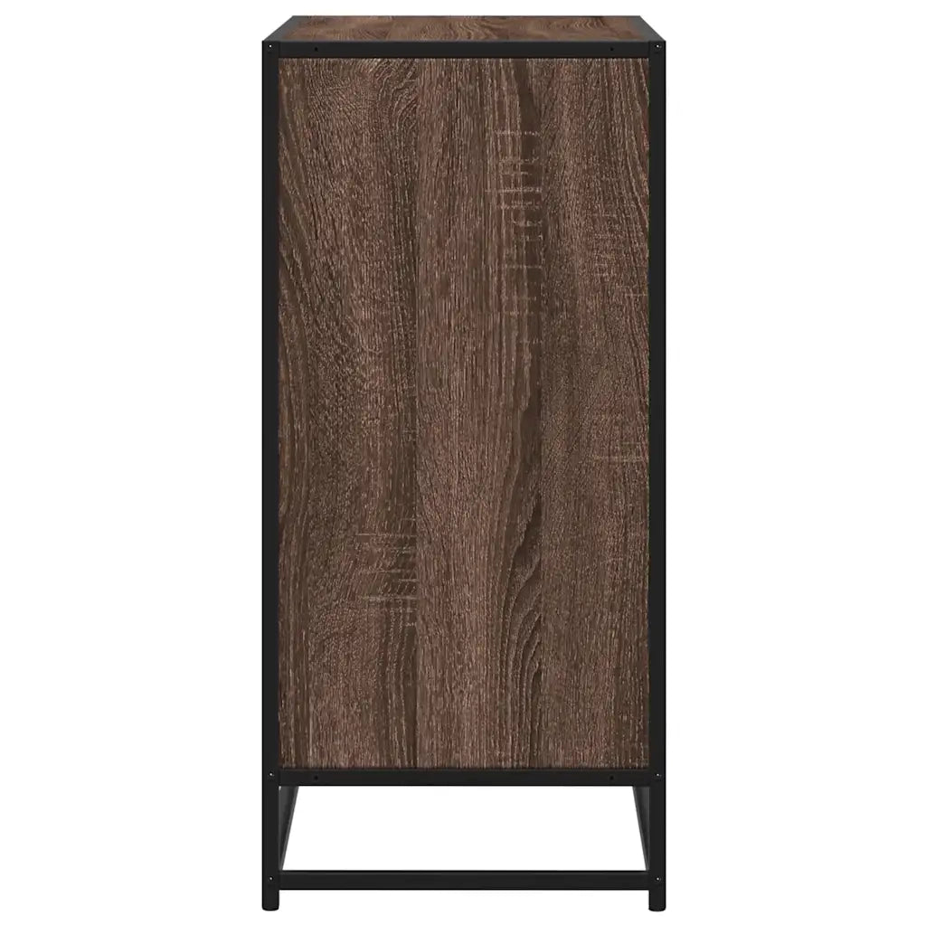 Credenza-Buffet-Armadio da cucina Rovere Marrone 62x35x76 cm in Legno Multistrato
