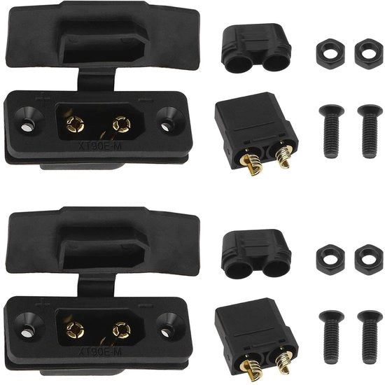 Montaggio Plug XT90E con Copertura in Gomma