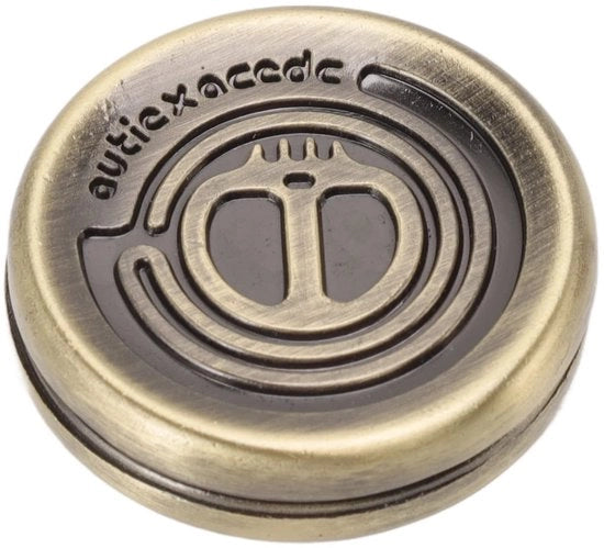 Giocattolo da Fidget Mini Slider Rotante - Portatile - Acciaio Inossidabile - Giocattolo per Ridurre lo Stress - Comodo - Dimensioni Portafoglio - Giocattolo per Ridurre lo Stress