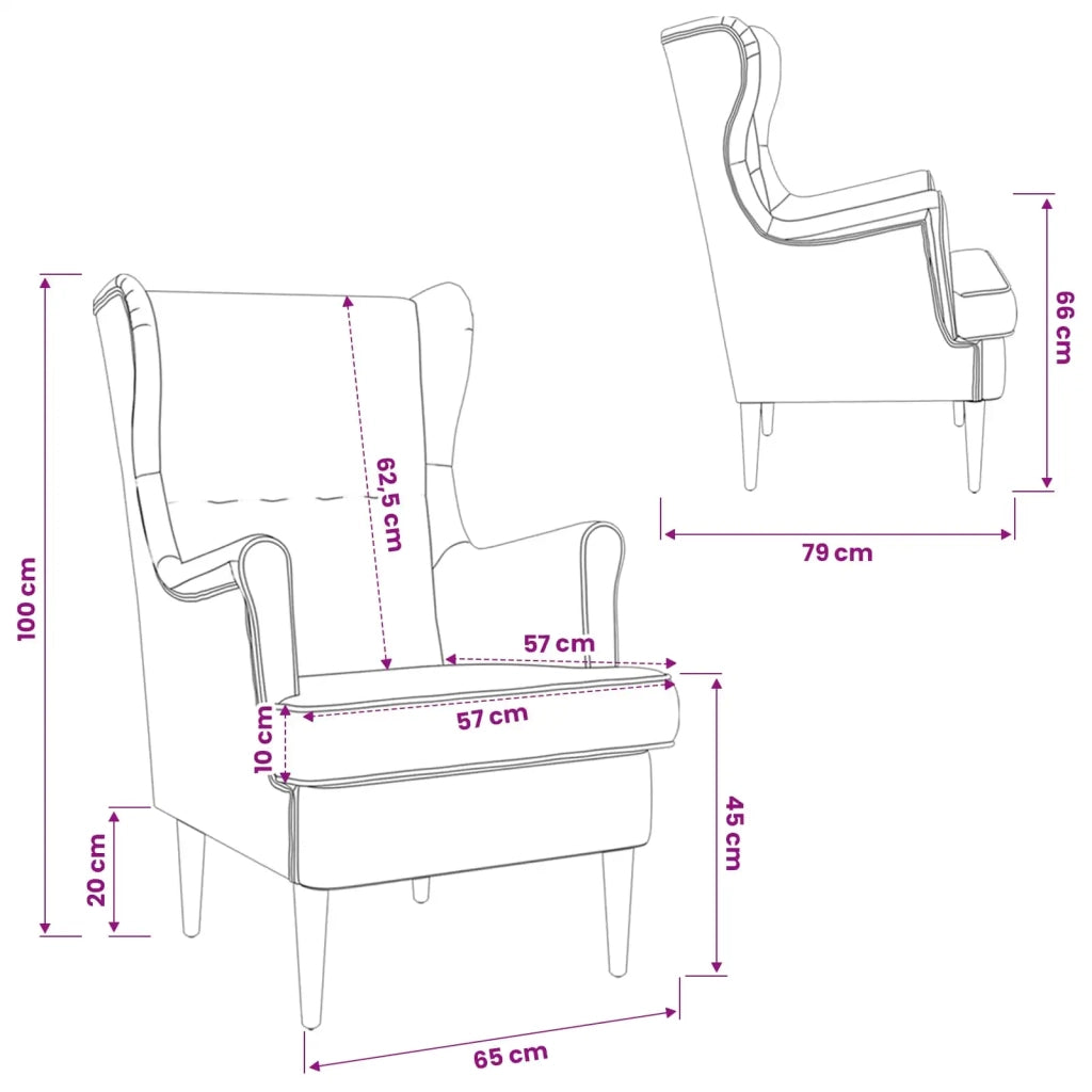 Poltroncina-Poltrona Beige Boucl¨¦ 495620