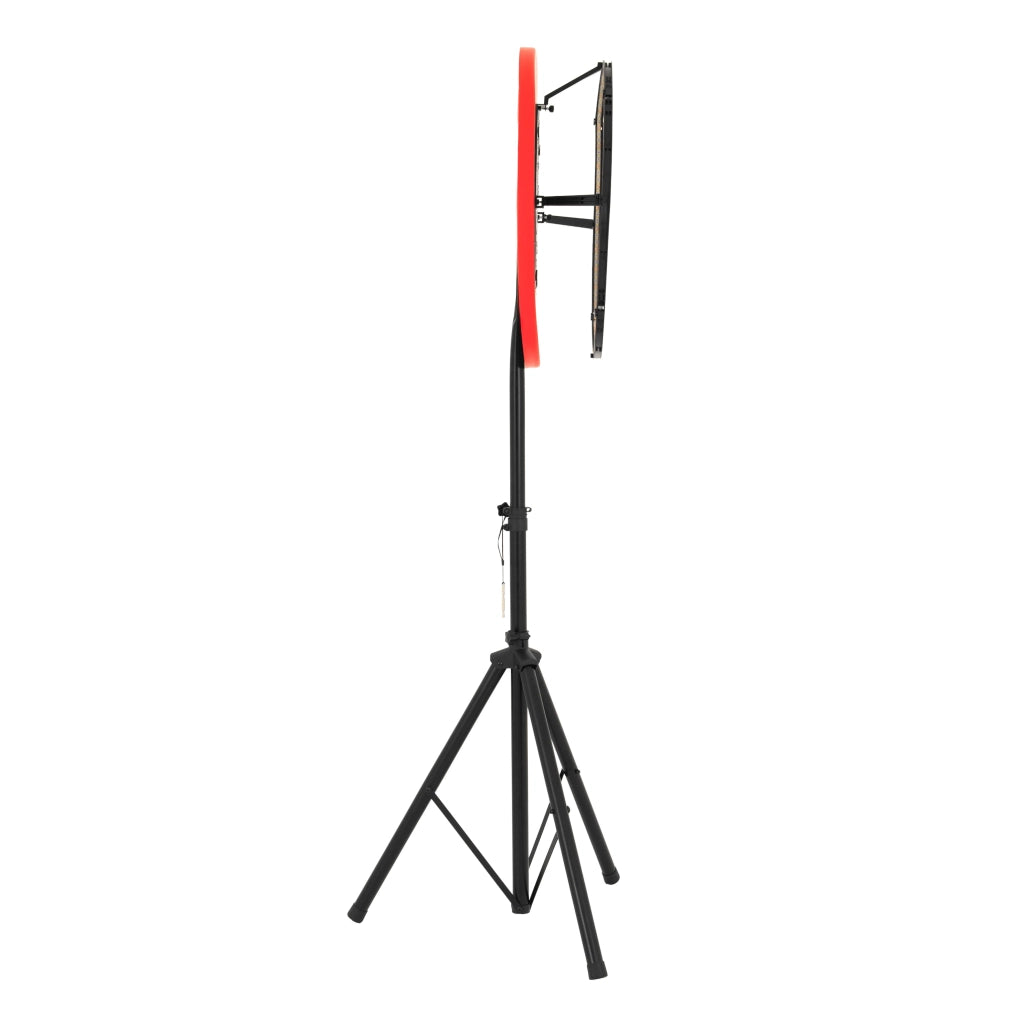 Set Bersaglio Freccette con Luce LED, Supporto Treppiede e Surround Bristle