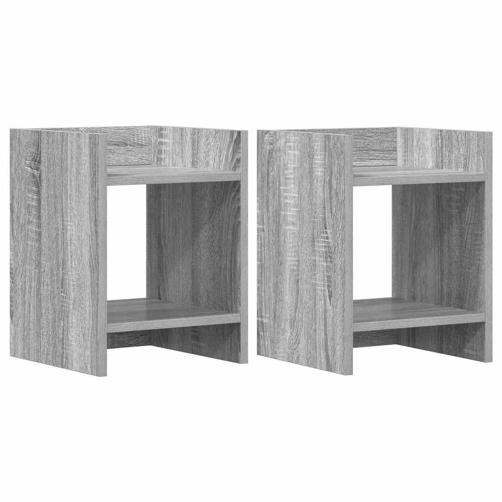 Supporto per piante 2 pz Sonoma grigio 30 x 30 x 40 cm 899621
