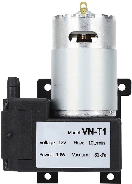 Pompa a vuoto elettrica miniatura 10L/min - Compacta e leggera - Bassa risonanza - Duratura e robustezza - Lavorazione dell'aria
