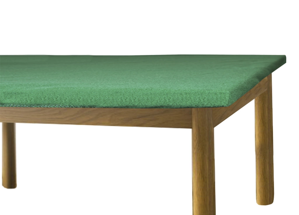 Copritavolo Sotto Tovaglia Verde Panno Carte Poker Tappeto Giochi Da Tavolo - 135x180cm - Poker