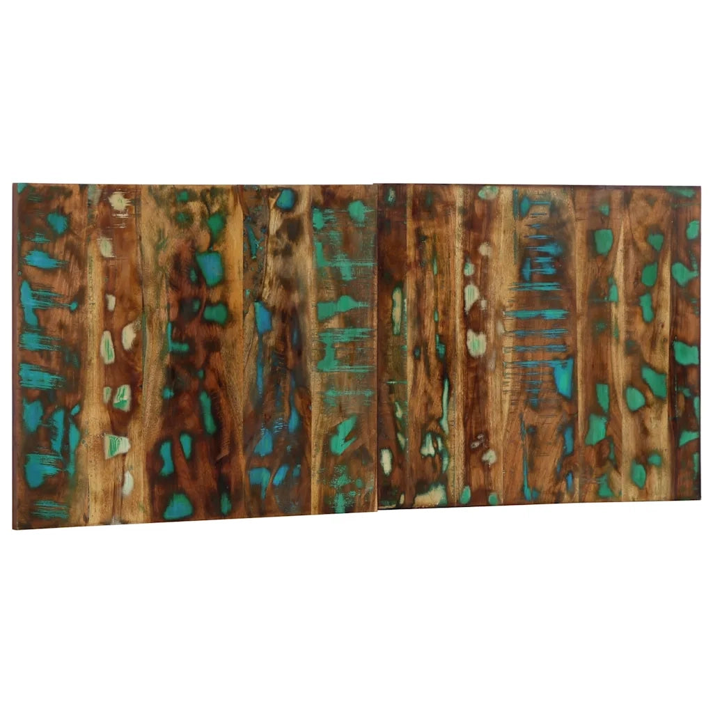 Testiera | Testata Multicolore 120 cm in Legno Massello Recupero