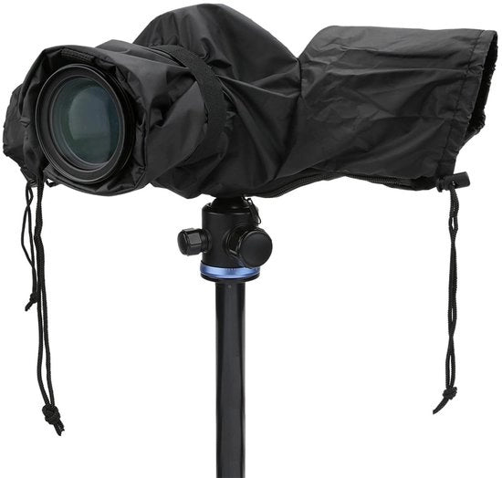 Accessori per Fotografia - Regime di Pioggia Universale - Ossa per Fotocamera DSLR - Stoffa e Acqua - Cerniera Progettata