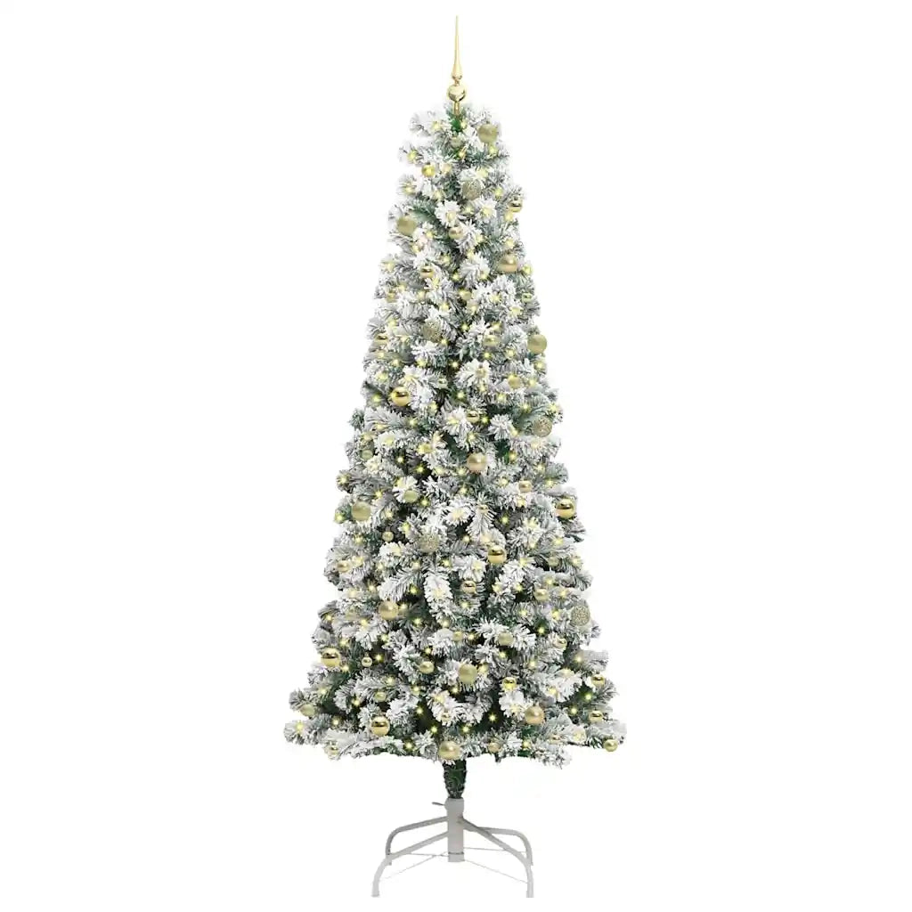 Albero di Natale Artificiale con Rami Pieghevoli 240 cm 3395617