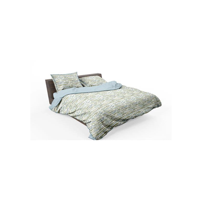 COPRIPIUMINO SHORELINE 2 PIAZZE BEIGE E GRIGIO VACCHETTI