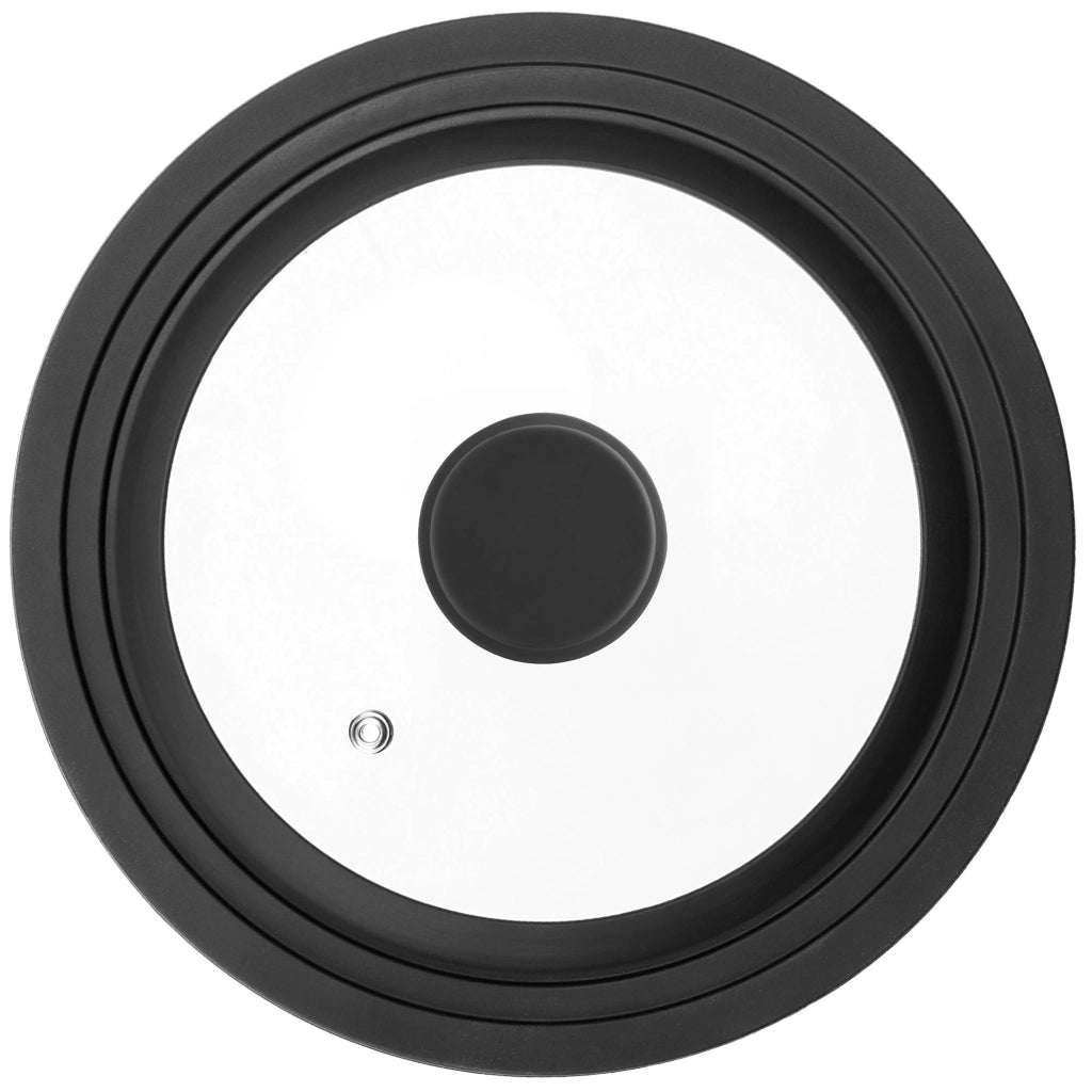 KADAX Coperchio in vetro e silicone 24/26/28 cm