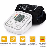 Trade Shop - Misuratore Di Pressione Da Braccio Automatico Sfigmomanometro Aritmia -