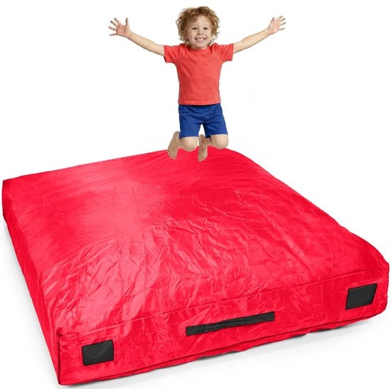 Pavimento di sicurezza grande 152 x 152 cm - Atterraggio morbido - Mat di schiuma - Mat di gioco - Adatto per bambini - Supporto per autismo