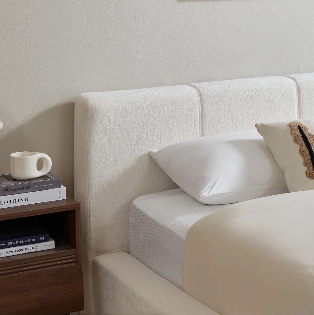 LETTO Struttura 160x200 cm Bianco crema