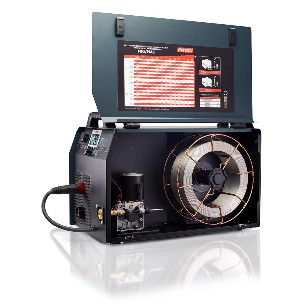PATON StandardMIG-270-400V Saldatrice digitale MIG/MAG 3 in 1 MMA e TIG LIFT 270 A alimentazione 400 V saldatura senza gas